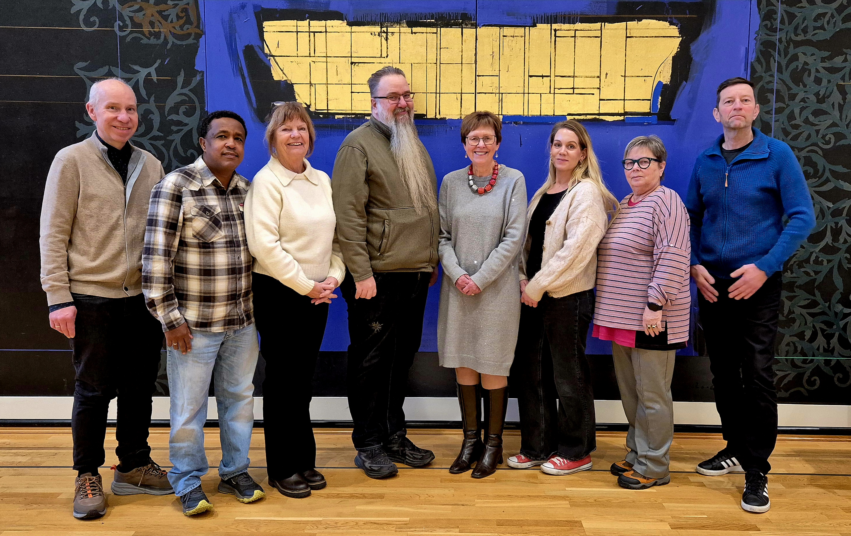 Brukerutvalget står i Konferansesenteret på sykehuset