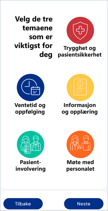 Slik vil innholdet i SMS-en være