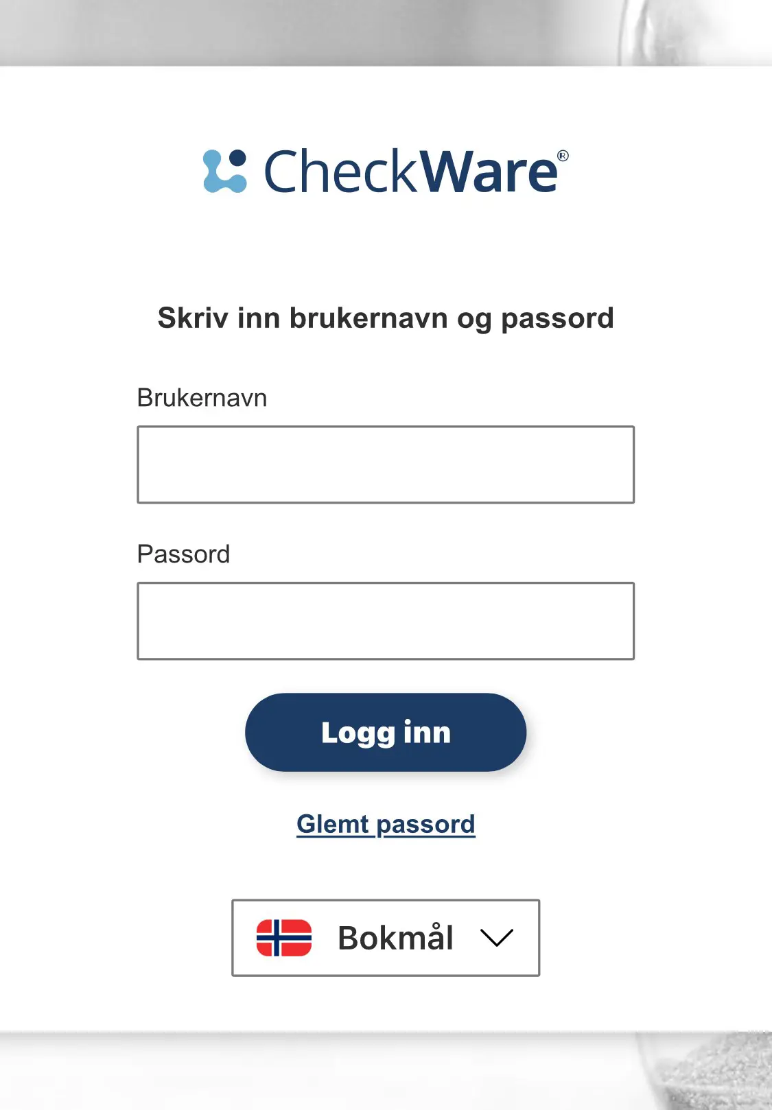 Skjermbilde som viser det som blir forklart i punkt 2 av instruksjonen