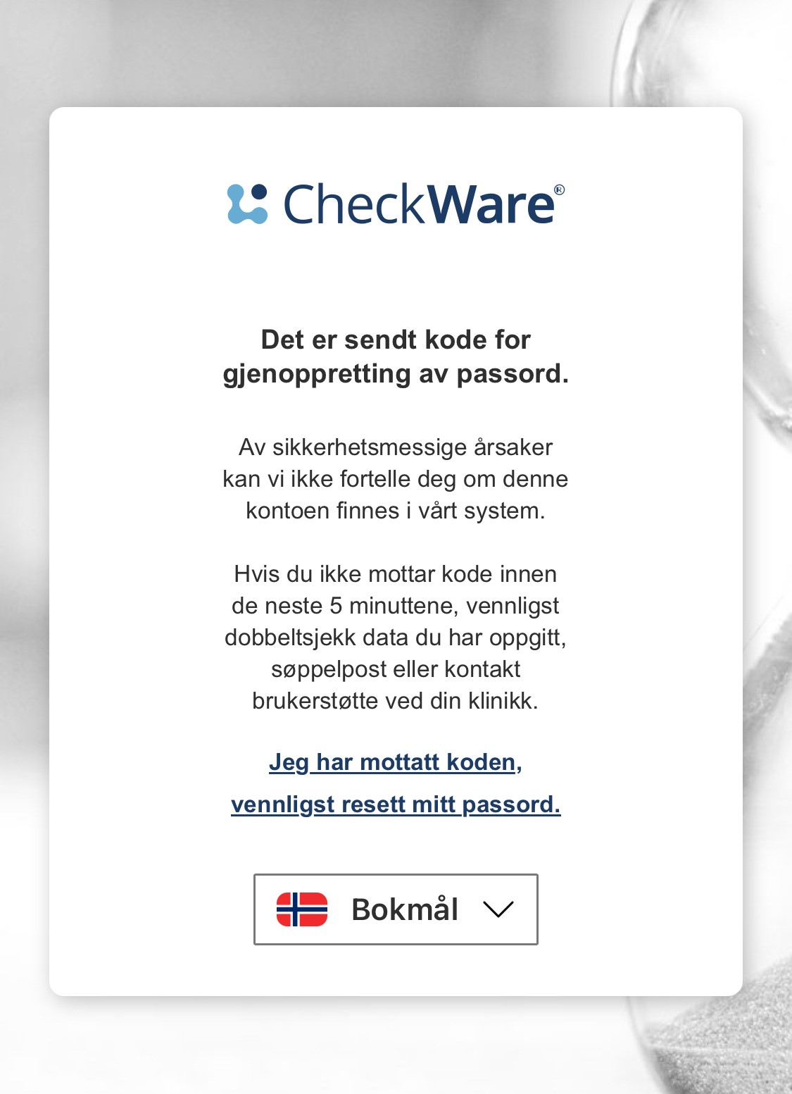 Skjermbilde som viser det som blir forklart i punkt 4 av instruksjonen