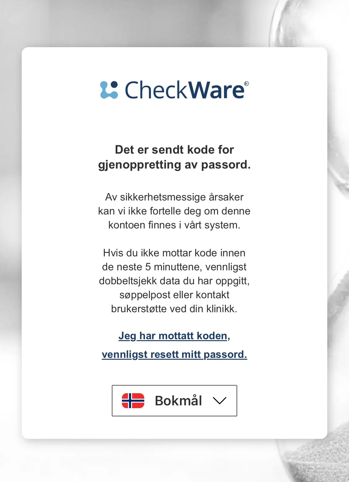 Skjermbilde som viser det som blir forklart i punkt 4 av instruksjonen
