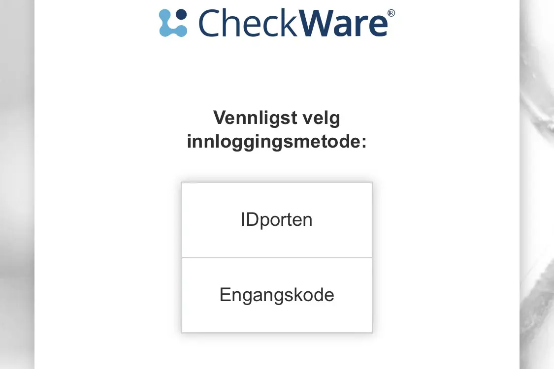 Skjermbilde som viser det som blir forklart i punkt 6 av instruksjonen