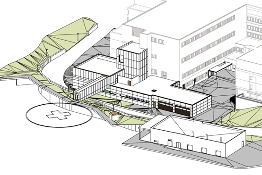 Illustrasjon nytt akuttsenter