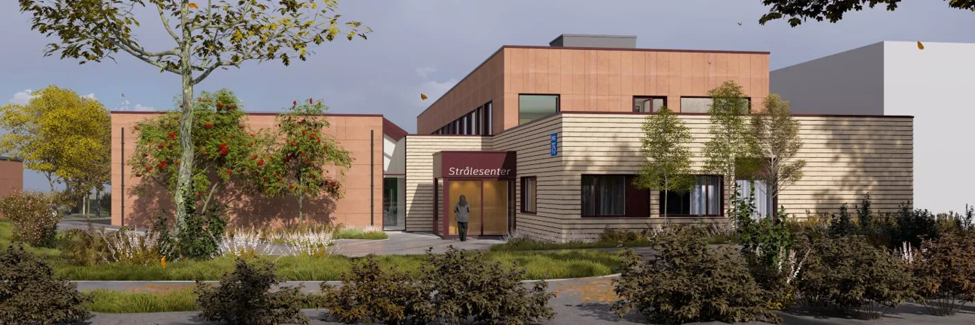 Illustrasjon av strålesenteret
