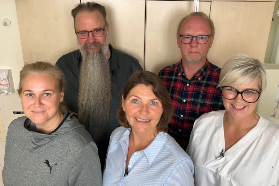 Ansatte ved Sykehuset Telemark som jobber med forebygging av selvskading og selvmord