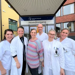 Prosjektleder og ansatte