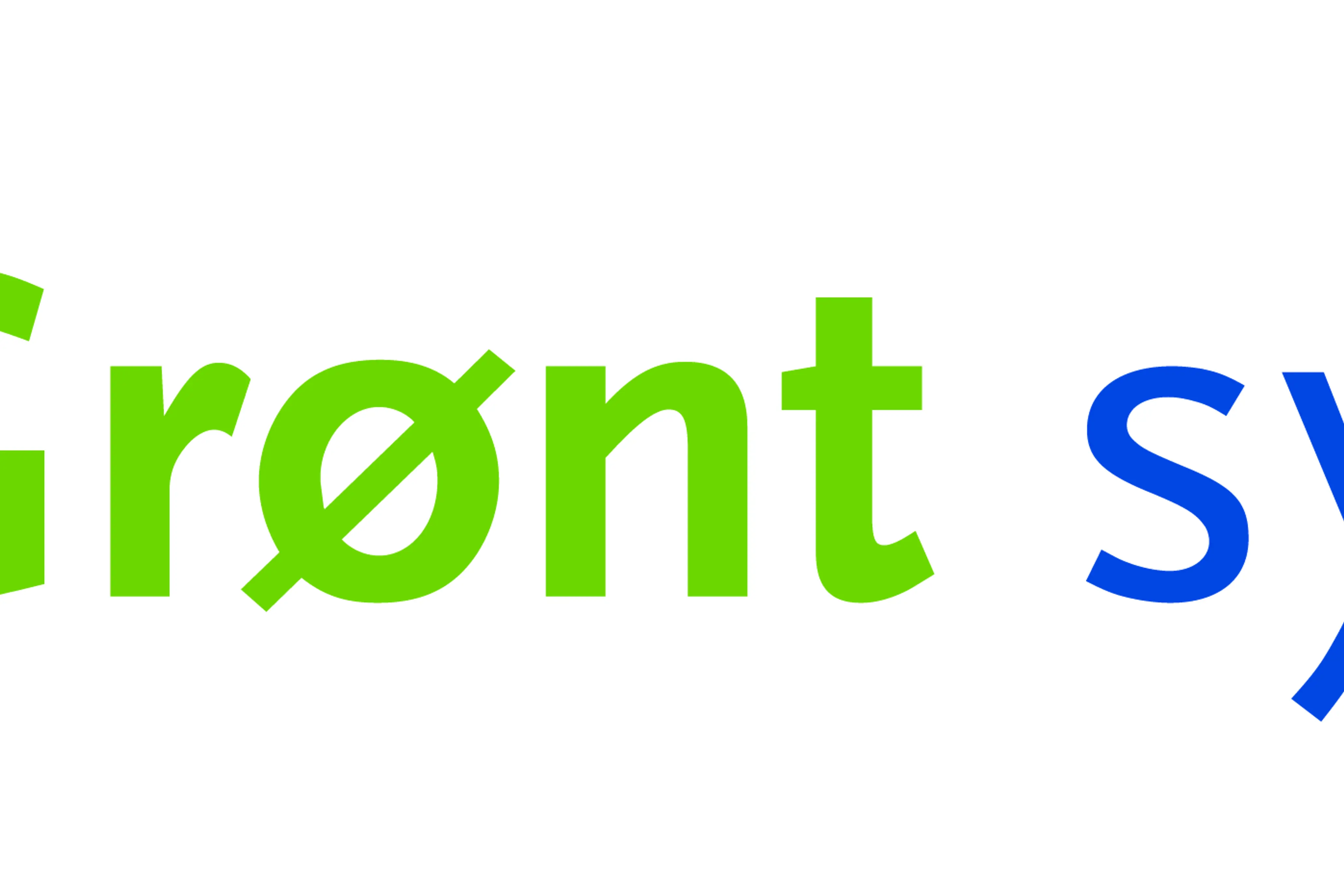 Logo for grønt sykehus