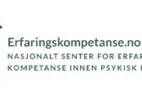 logo for nasjonalt senter for erfaringskompetanse innen psykisk helse