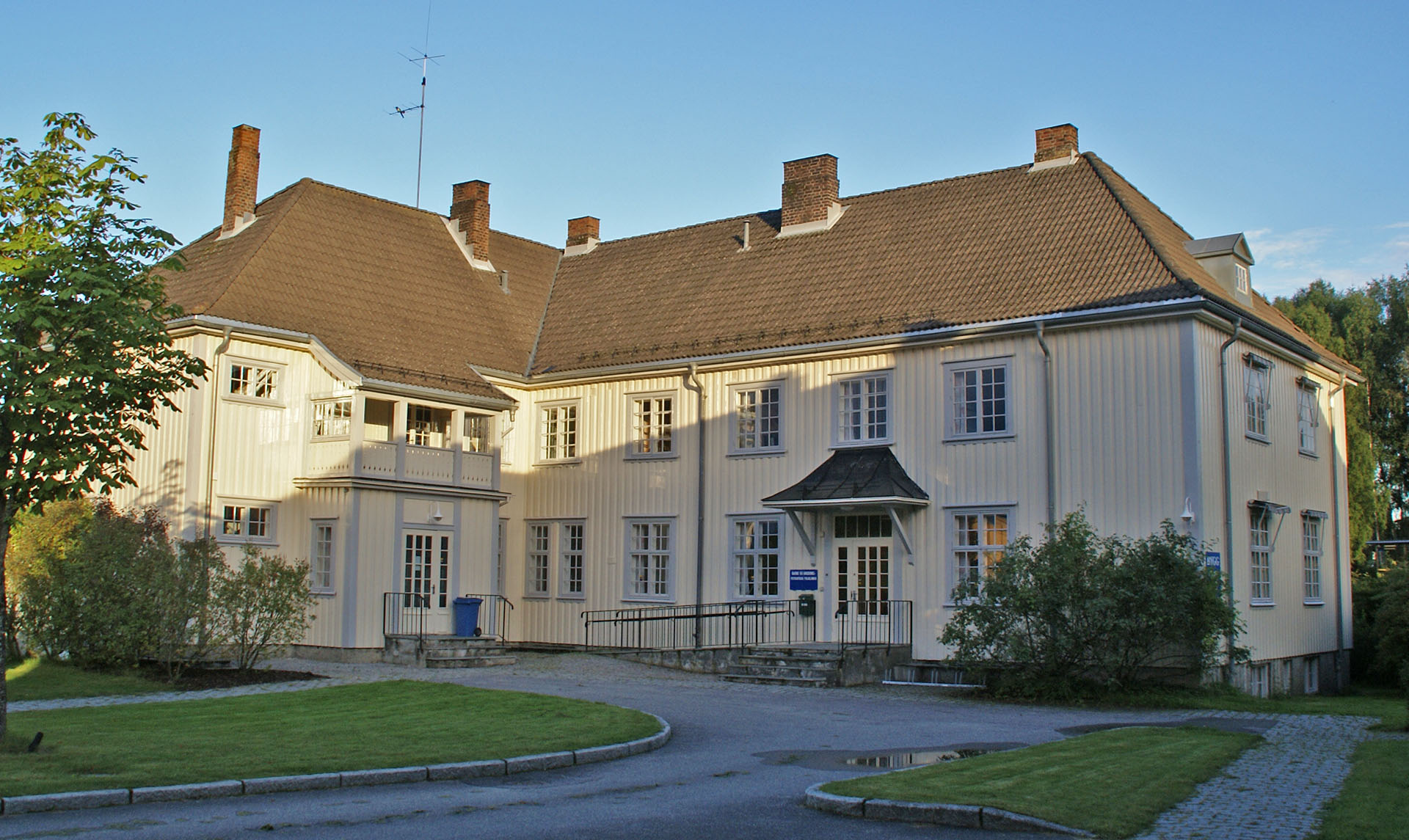 Bygg 25 på sykehusområdet i Skien