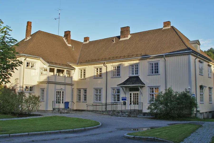 Bygg 25 på sykehusområdet i Skien