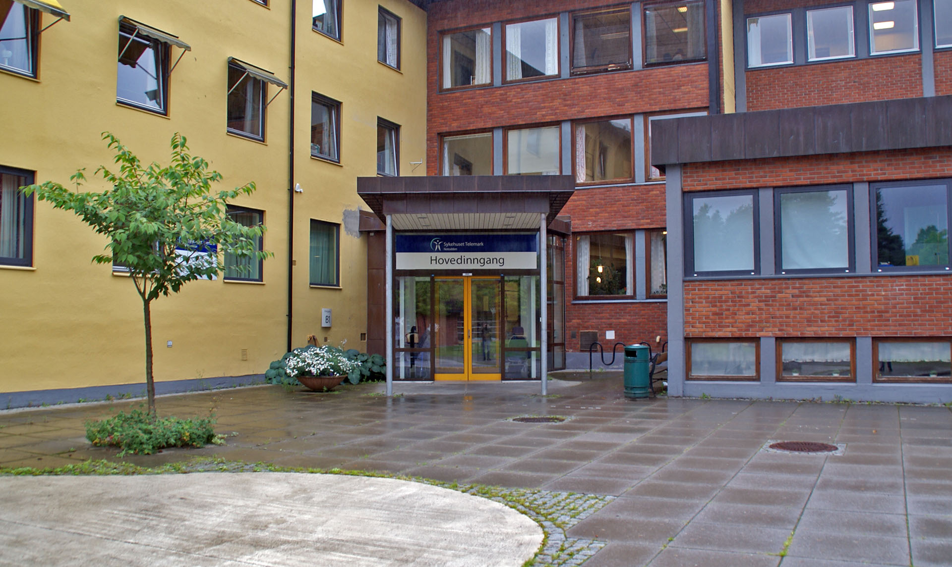 Hovedinngang Notodden