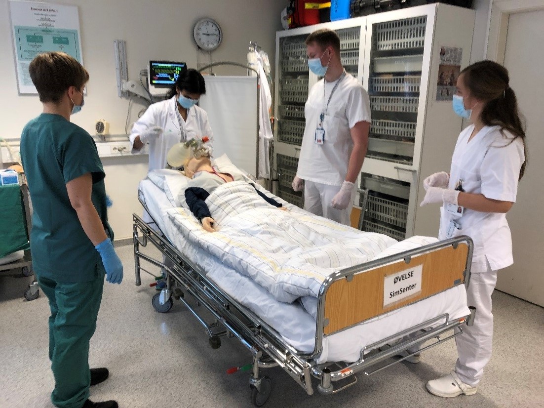 øvelse i simuleringssensteret