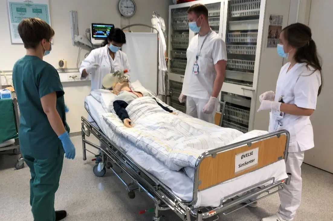 øvelse i simuleringssensteret