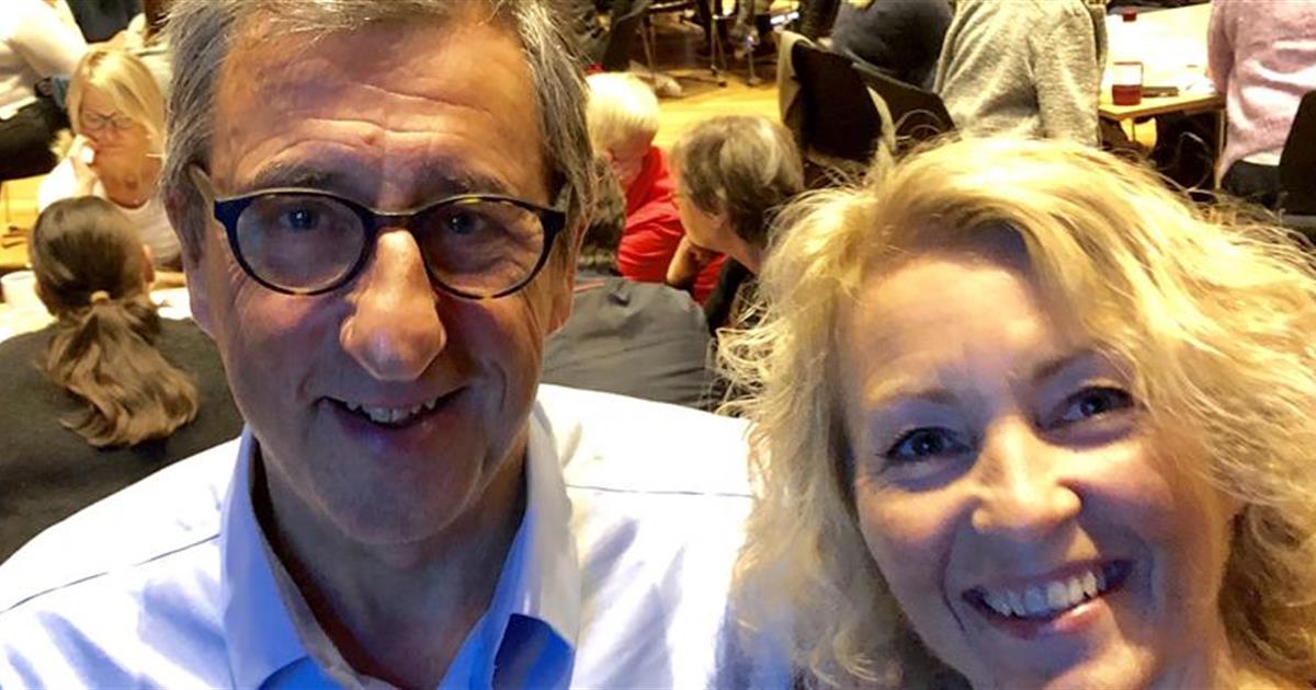 Frank Hvaal og Kine Jordbakke