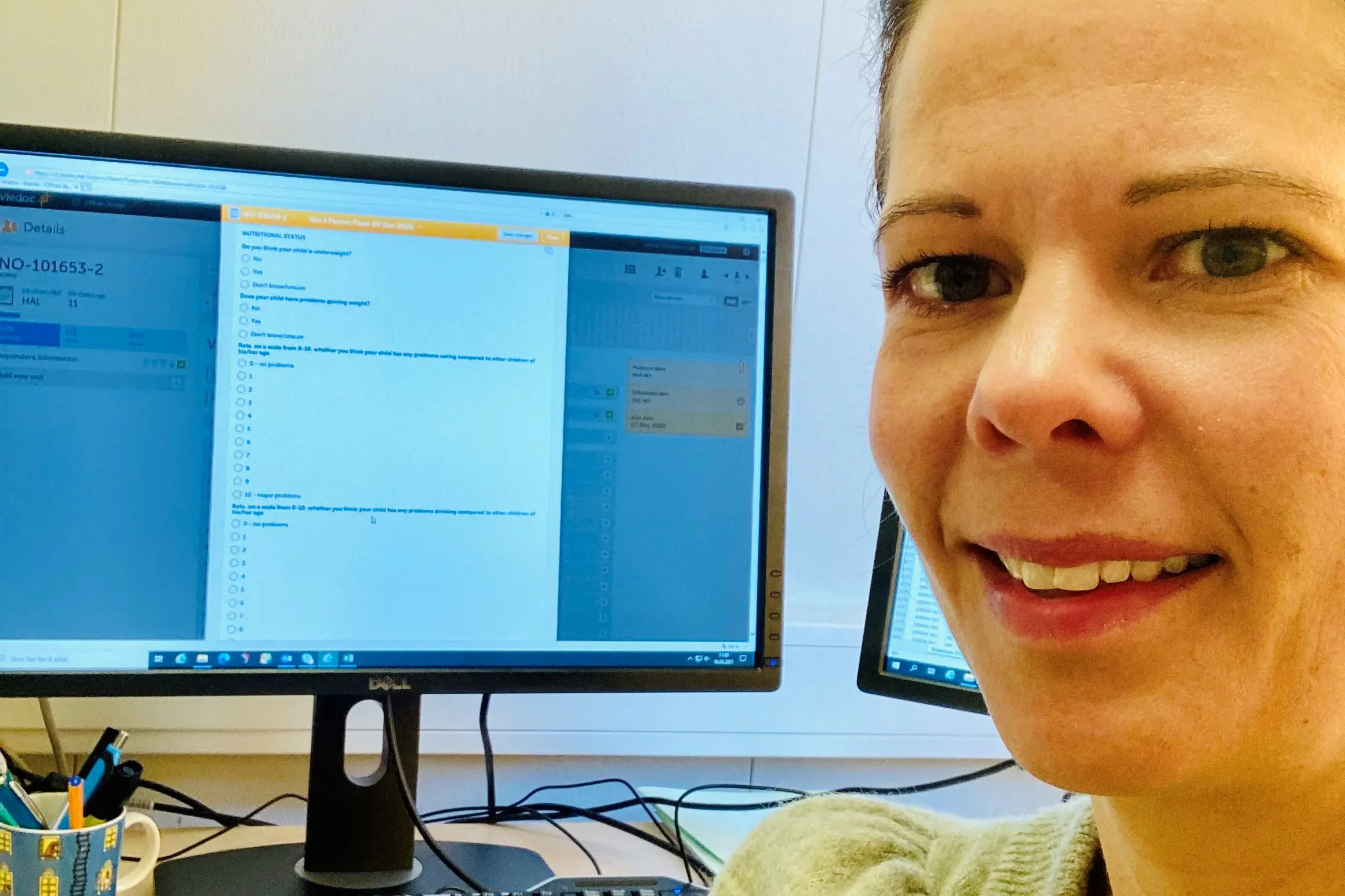 Svar fra papirskjema registreres elektronisk