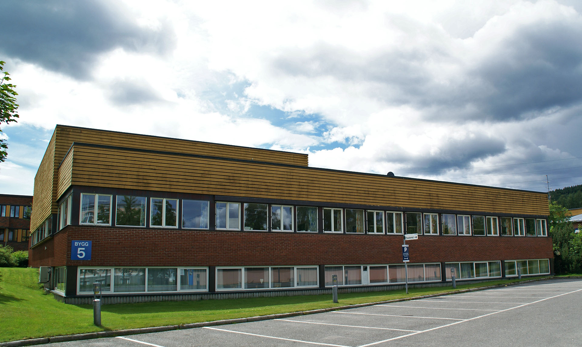 Bygg 5 på sykehusområdet i Skien