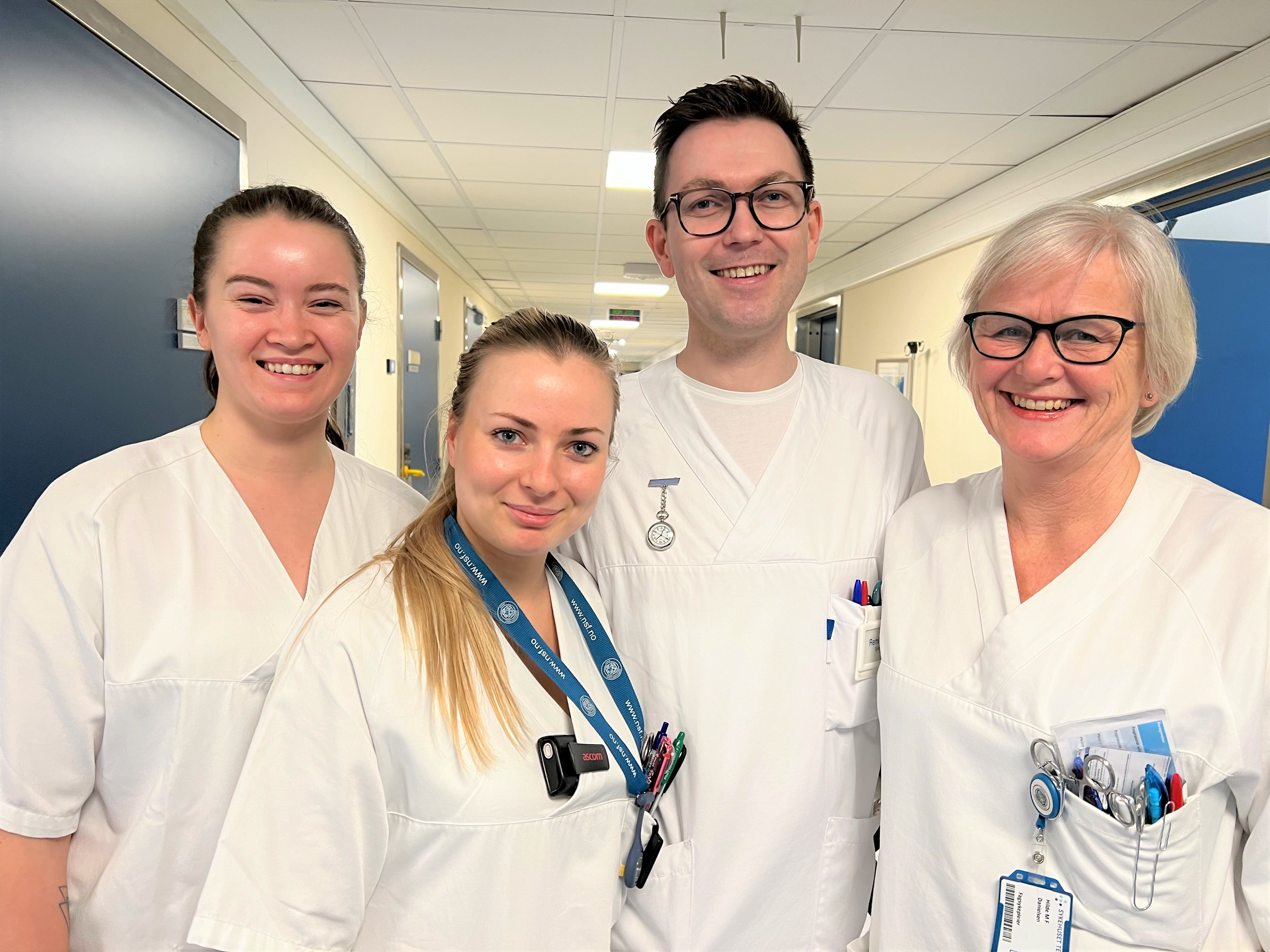 Ansatte ved kirurgisk sengepost