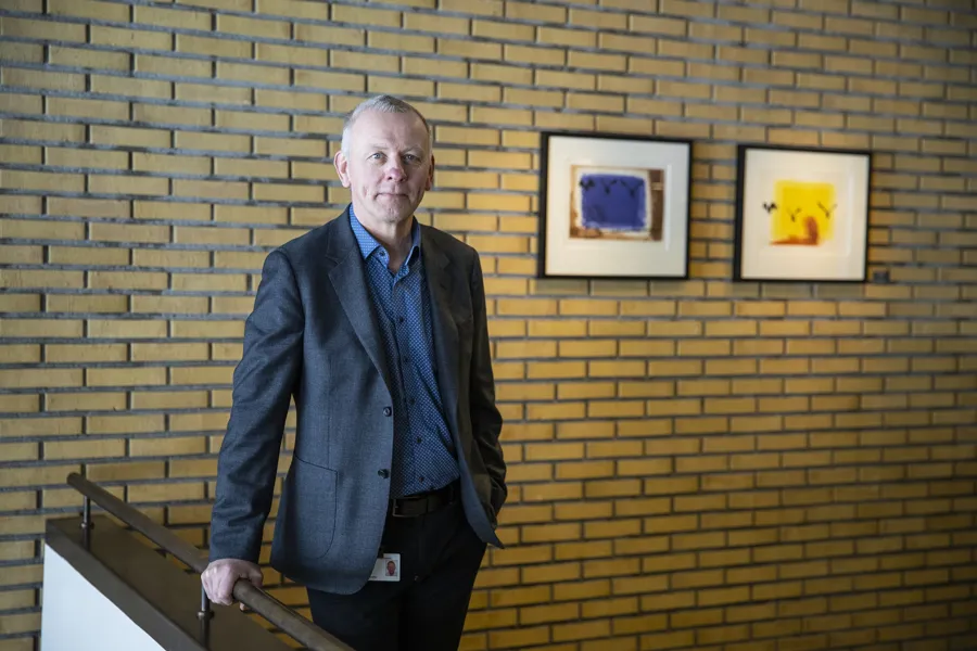 Tom Helge Rønning, administrerende direktør ved Sykehuset Telemark