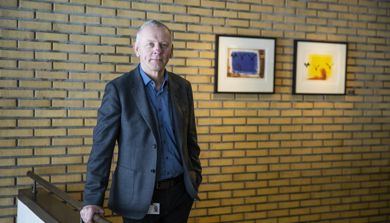 Tom Helge Rønning, administrerende direktør ved Sykehuset Telemark