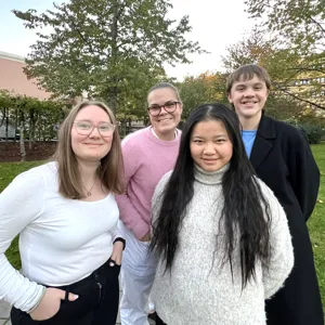 Medlemmer av ungdomsrådet ved Sykehuset Telemark