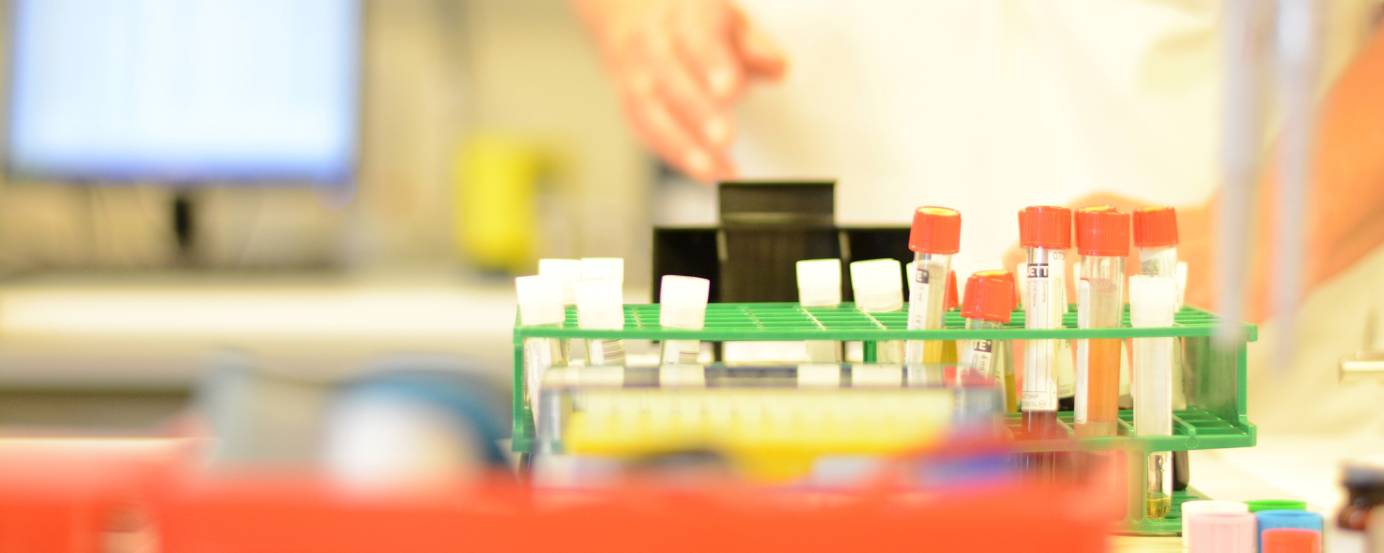 Illustrasjon - prøveglass på laboratoriet