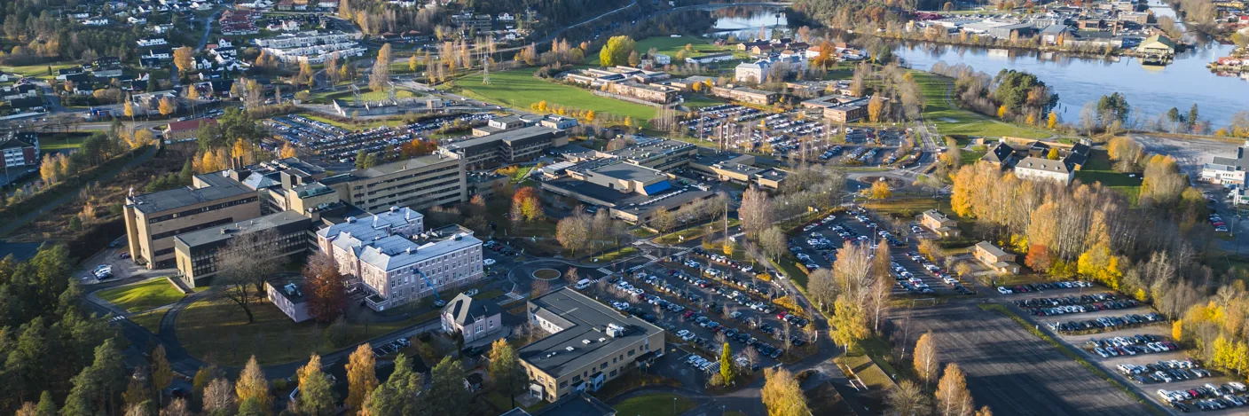 Oversiktsbilde Sykehuset Telemark Skien