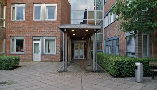 Inngang til ekspedisjon i bygg 91